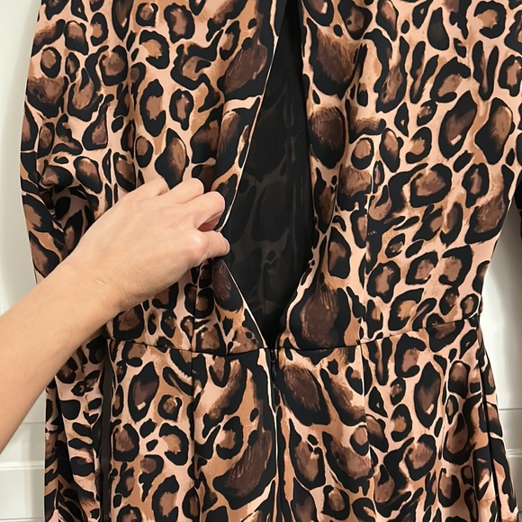 Leopard Babaton mini Dress size 2 - Picture 7 of 12